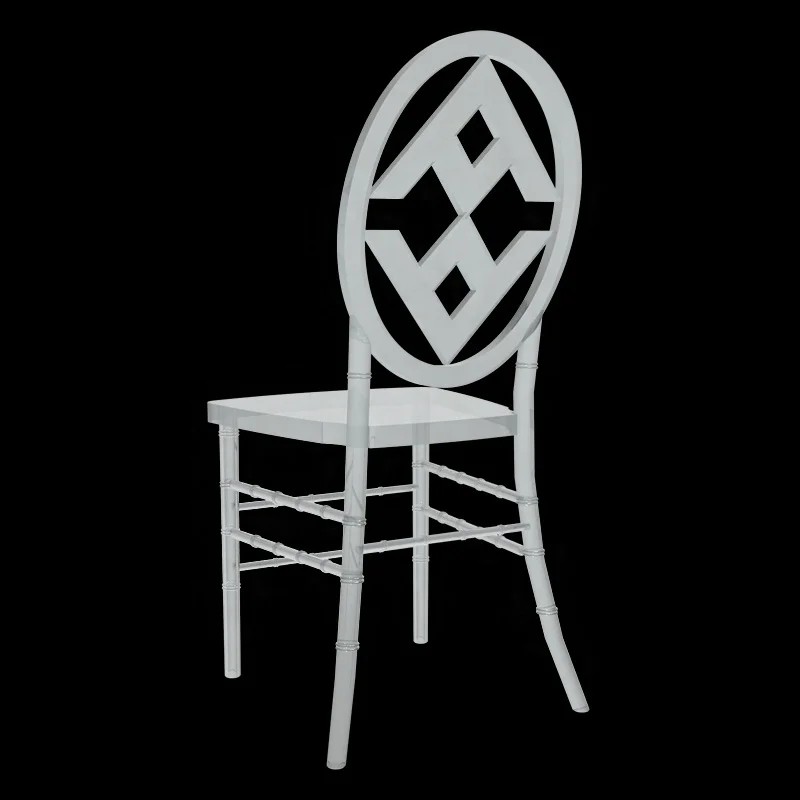 Strong and durable event furniture wedding plastic dining chair design for restaurant
