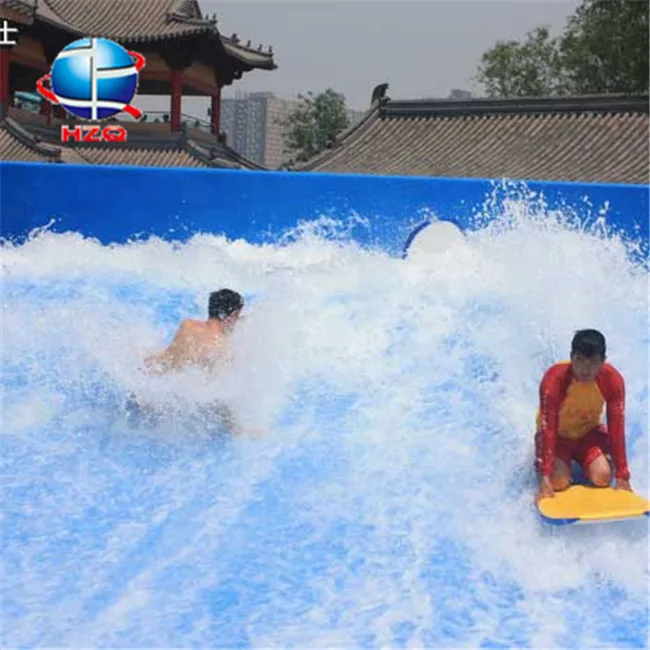 Water park surfing wave pool+water wave simulator for surfing
