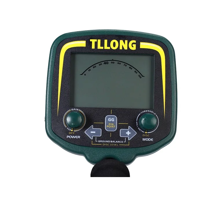 Chinese Advanced Metal Pinpoint Gold Digger Detector With VLF&Ground Balance Mode
