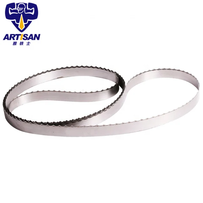 
High Efficient Cutting Corrugated Band Saw Blade No Teeth For Tissue Butcher Paper Scraper Blades 