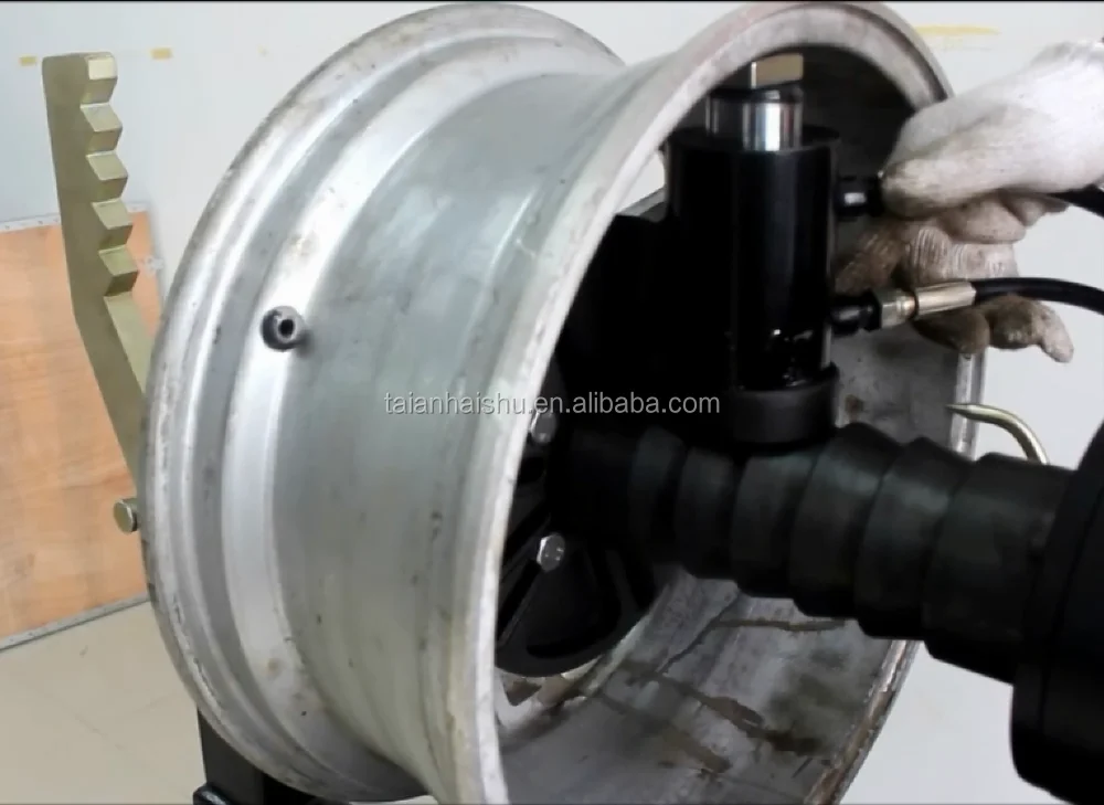 Alloy car wheel repair rim straightening machine RSM695