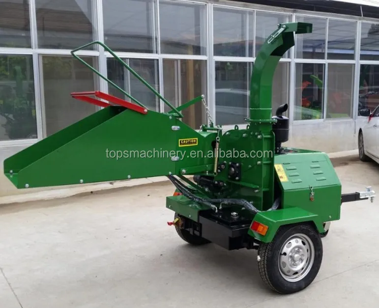 CE approved 22hp diesel wood chipper