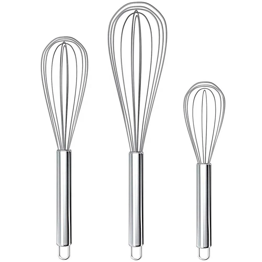 9.76 Inch Premium Stainless Steel Kitchen Whisk