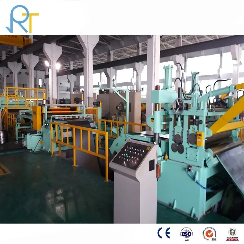 cut to length line for steel Coil thickness 0.2-2mm Coil width 300-1300mm