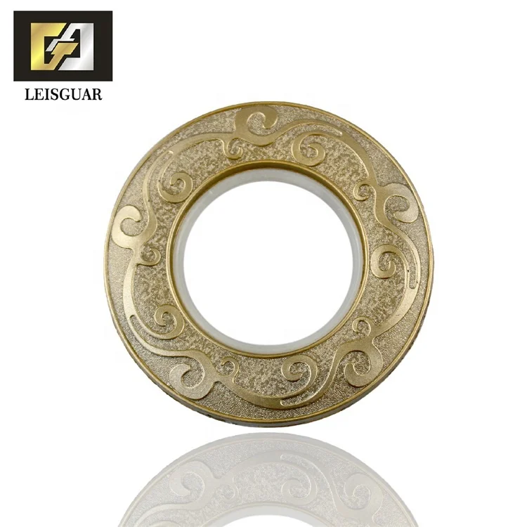 lucky bless Accessories Curtain ABS Plastic Curtain Eyelet curtain accessories parts high quality plastic rings