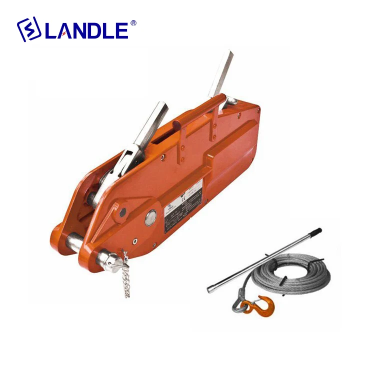 
Wire Rope Pulley Hoist Pulling Winch Wire Rope Chain Lever Hoist for Lifting 