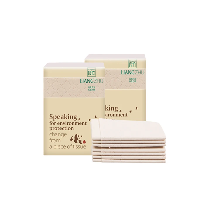 
Embossing Mini Quality Decorative Pocket Tissue Pack White 2018 Facial Tissue Bamboo Pulp 2 Ply Face Cleaning OEM Adjustable 