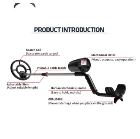 MD-3005II hobby small ground searching metal detector gold scanner machine