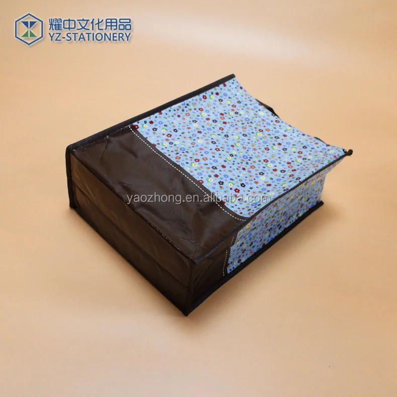 
Stock blank die cut non woven bag able add logo 