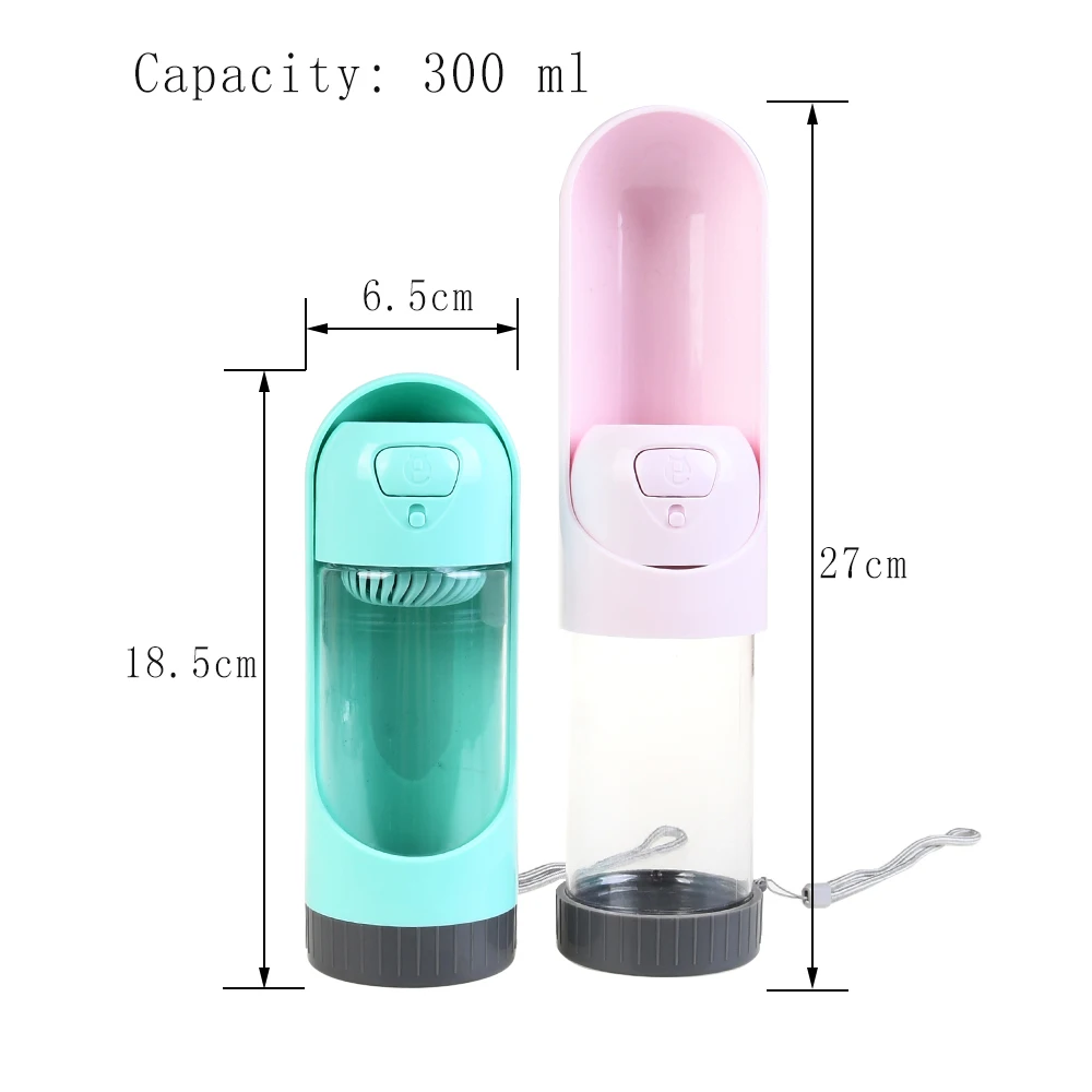 
New Design Outdoor Portable Travel Pet Dog Drinking Water Bottle 