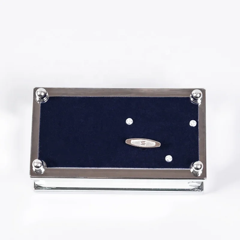 New Rectangle Shape Music Jewelry Box for the Girl