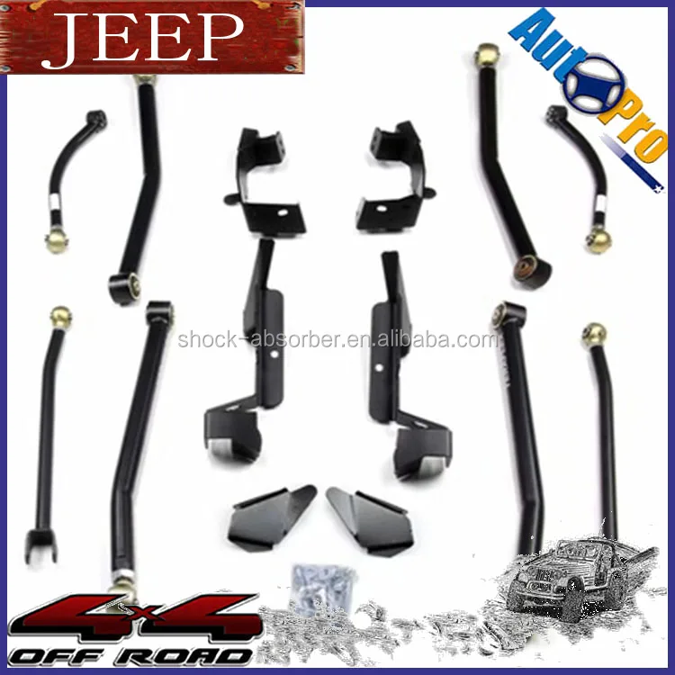 For 4WD JEEPs WRANGLERs Jk Suspension 3 inches Lifting Kits Jk Short Arms