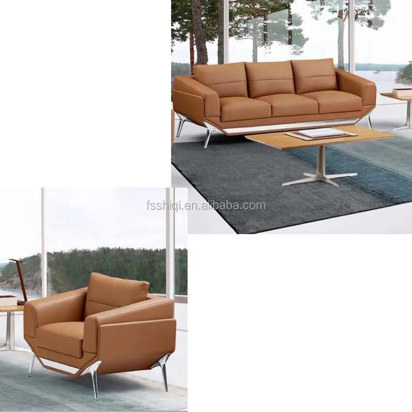 Роскошная офисная мебель, современный набор кожаных диванов