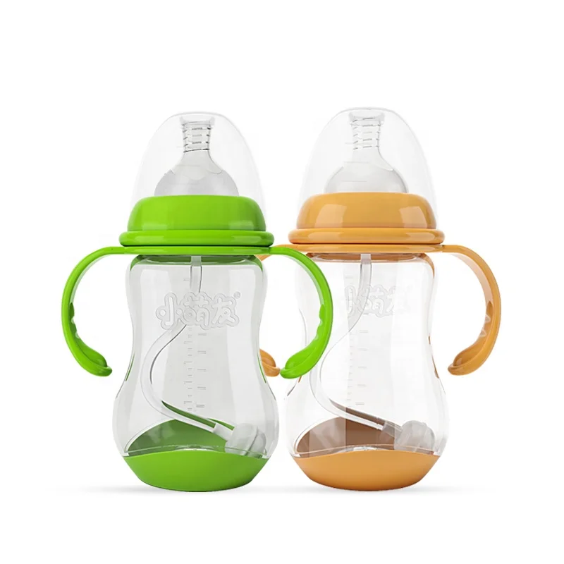 Baosheng Temperature Sensing PP bottle BPA Free Plastic Feeding Baby Bottle