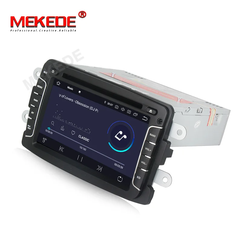 Mekede Factory 7 'PX30 Android 9 0 DSP IPS автомобильный DVD-плеер для Renault Duster Dacia Lada Xray 2 Sandero Logan Dokker beargy Captur