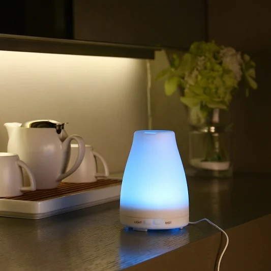 
SOICARE 2020 Led lights ultrasonic cool mist essential oil Aromatherapy plastic Aroma diffuser 