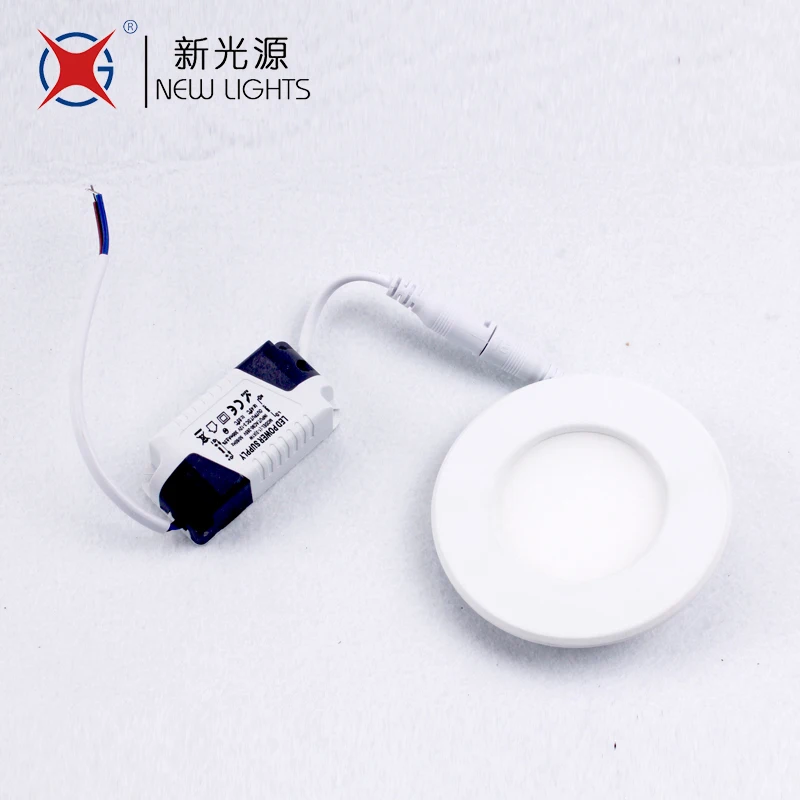 Recessed installation 3w 6w 9w 12w 18W Small Round LED panel light