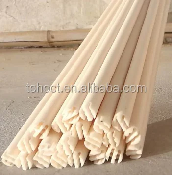 Shiny mirror polished 99%al2o3 ceramic rods pins beads