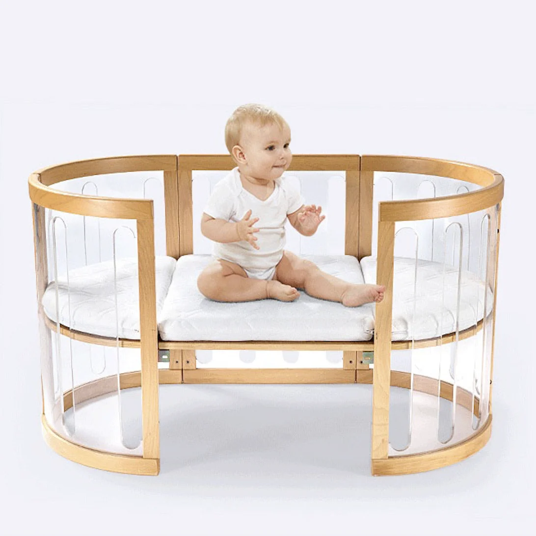 Матрас KUB из кокосового волокна диаметром 7 см, круглый детский матрас, удлинитель для детского матраса