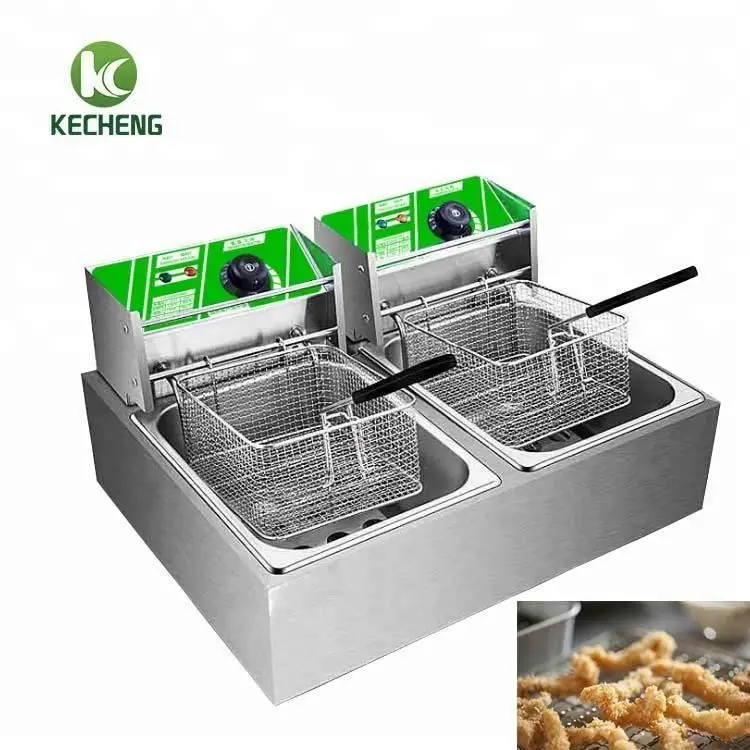 deep fryer automatic basket lift/industrial gas fryer/propane deep fryer