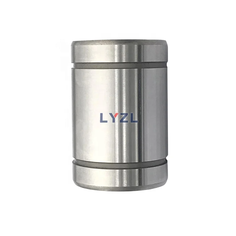 OEM Hard-Wearing Chrome Steel Linear Bearing Ball Linear Motion Rail Slide Block Bearing LM16UU LM20UU