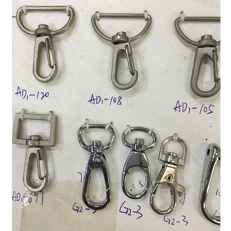 yiwu market lobster swivel clasps clips bag key ring hook findings keychain