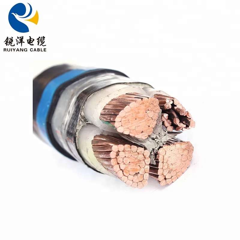 YJV / YJV22 /YJLV /YJLV22 /zr yjv 0.6/1KV 4 cores CU/AL/XLPE/PVC/SWA power cable