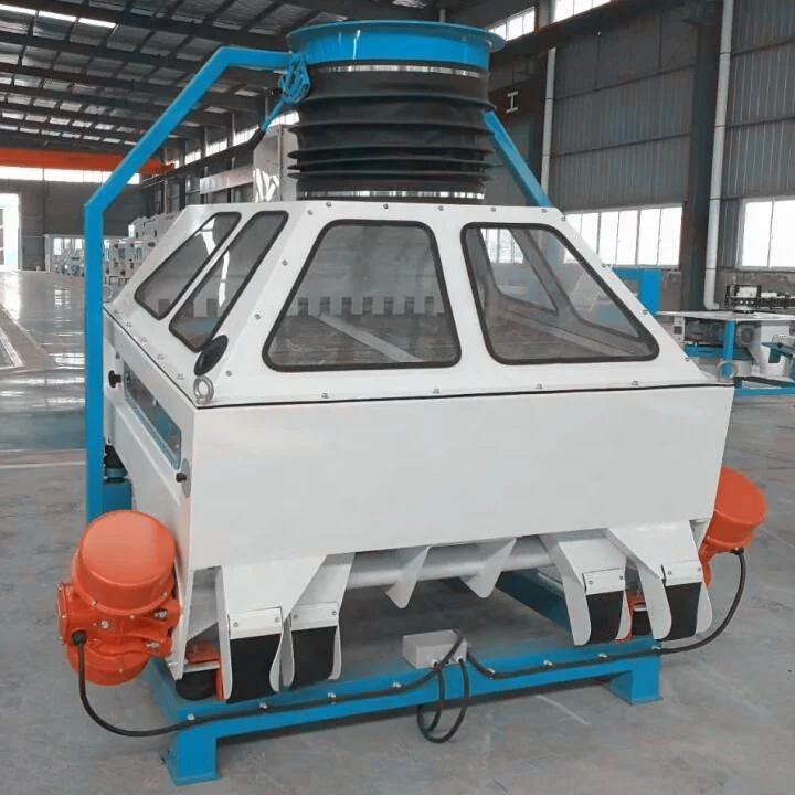 Wheat Paddy Maize Grain Gravity De-stoner, Grain Cleaning and Grading Stoner