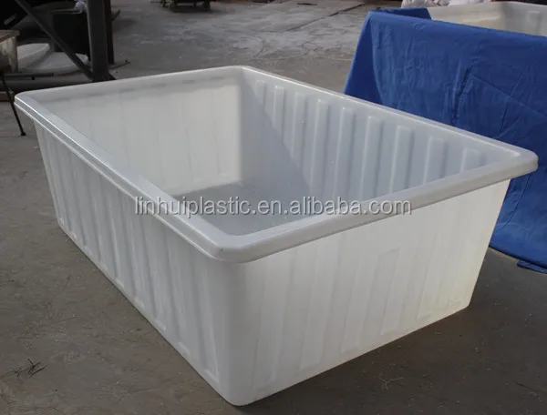 500L 1000L 1500L polyethylene laundry carts commercial food grade water plastic fish farm tank