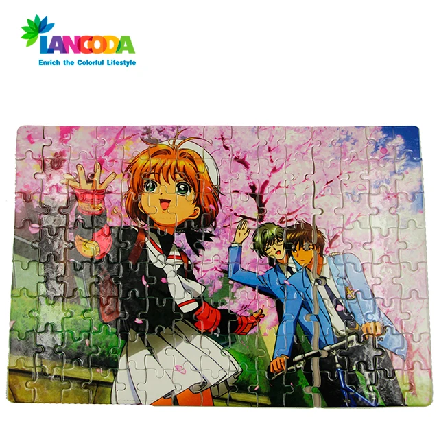 sublimation jigsaw puzzle, sublimation a4 hardboard puzzle manufacture