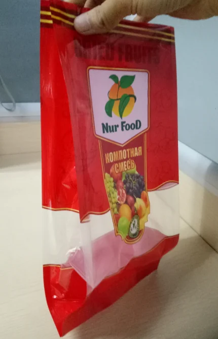 Poly mylar packaging 1kg Quinoa grains and 2kg Rice,Side Gusset foil Bag for Packing Rice