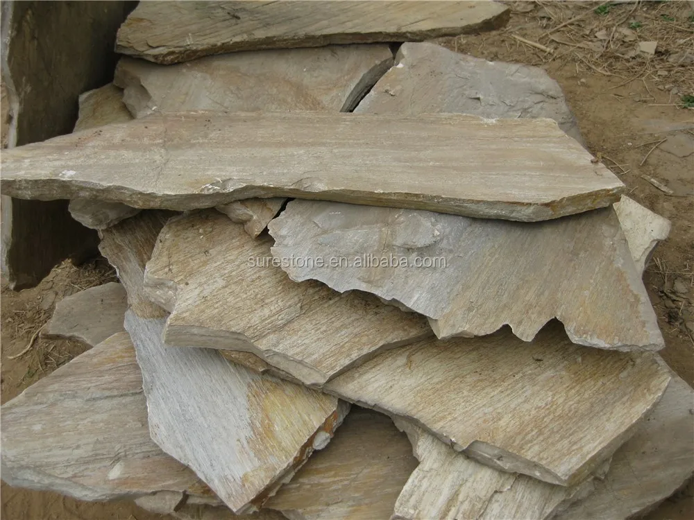 natural random paver stone/irregular slate /flooring crazy stone