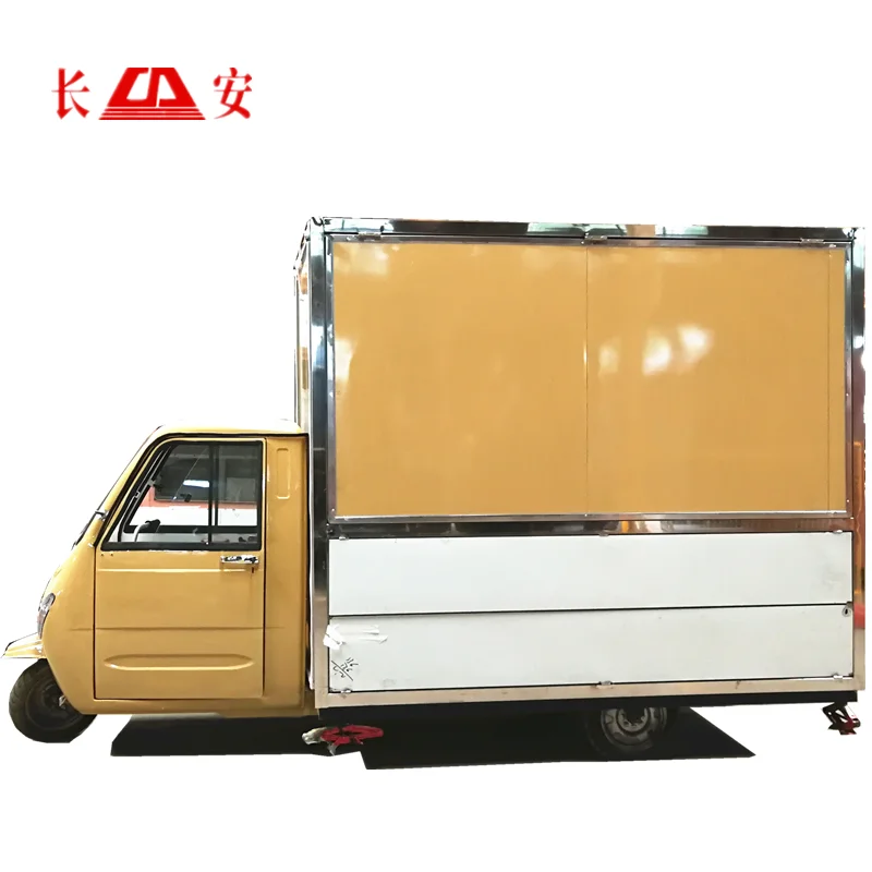high quality mobile ice cream tricycle electric food truck for sale