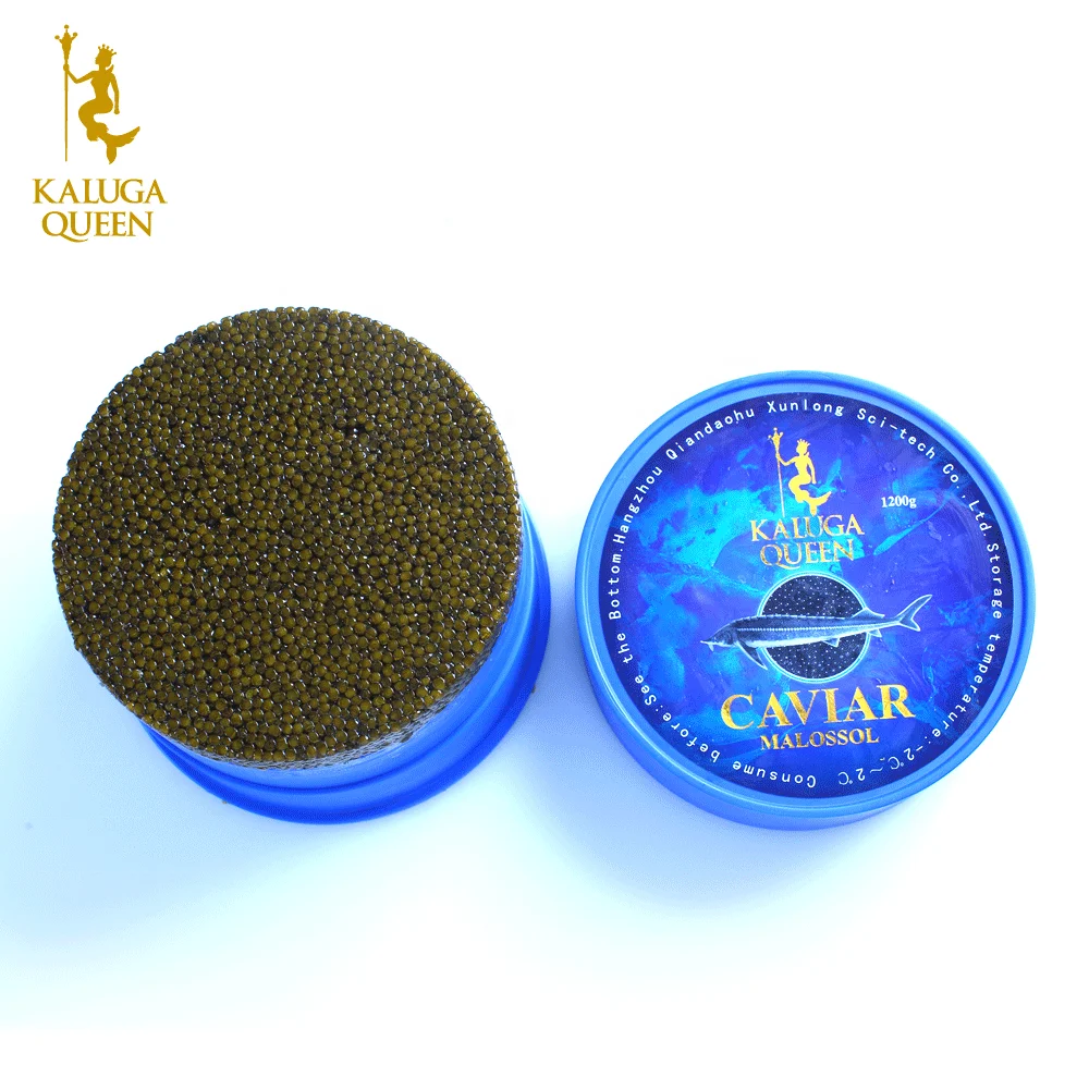 
china kaluga company sell delicious light brown sturgeon hybrids caviar for caviar restaurant 