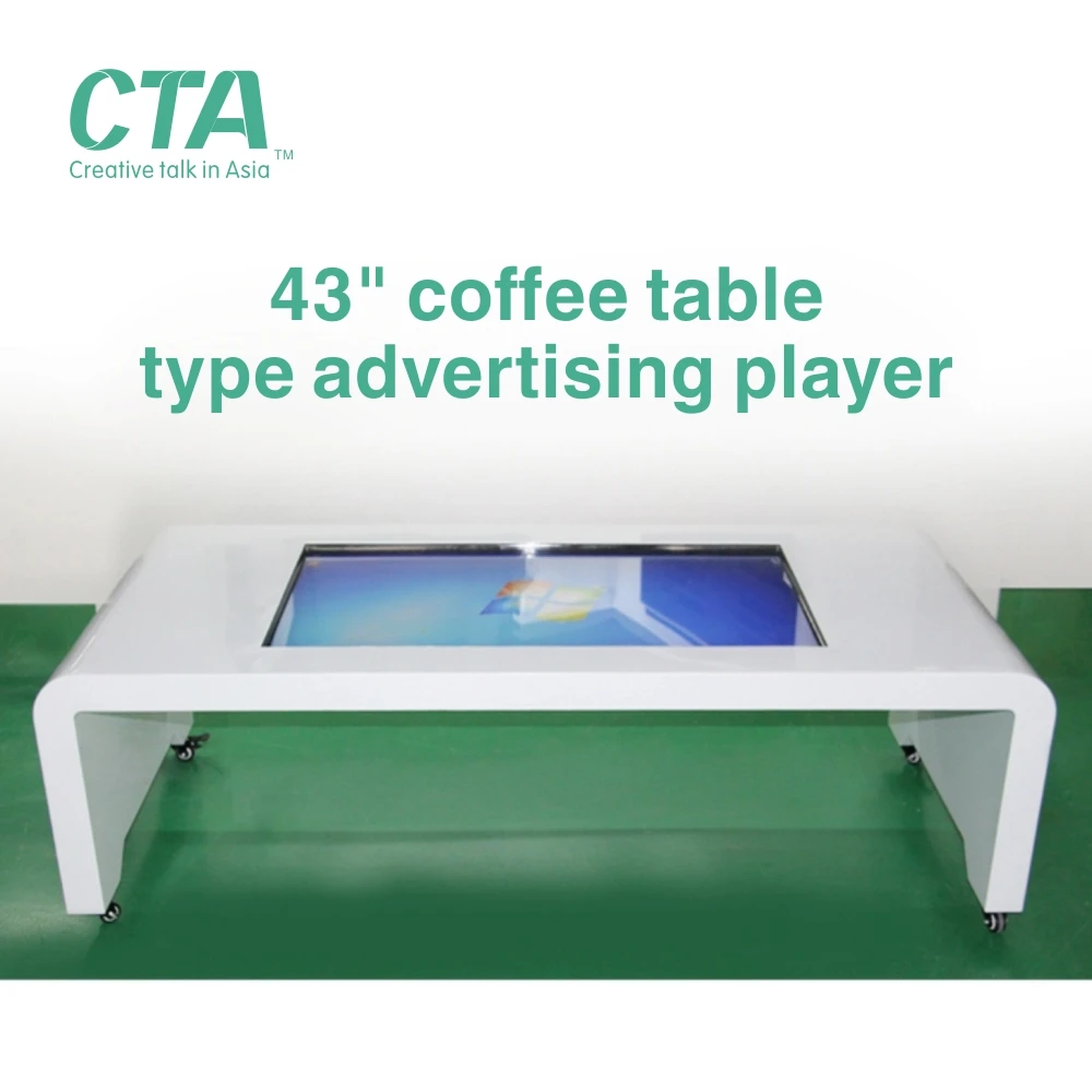 42 inch 43 inch touch screen table for restaurant and dining room