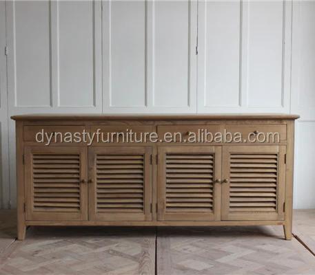 Обычный винтажный стиль буфет из натурального