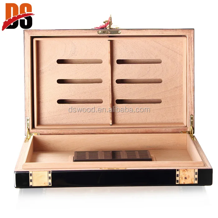 high quality wooden cigar humidor