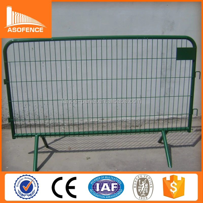 Cheap Bridge Feet Galvanized Barrier Crowd Control Event Barricade Temporary Fence Stands Concert