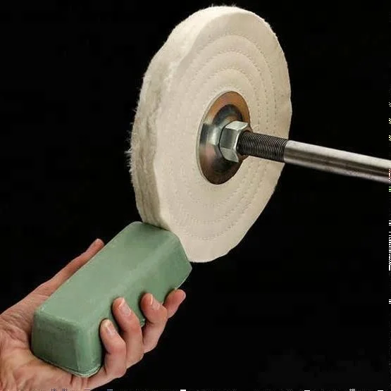 
Green Color Extra Fine Buffing Compound For Light Luster Polish 