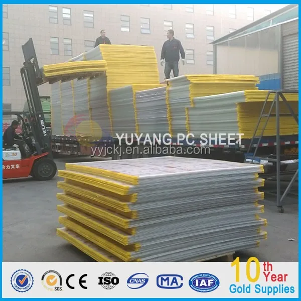two wall hollow Polycarbonate Sheet greenhouse market/twin wall polycarbonate sheets