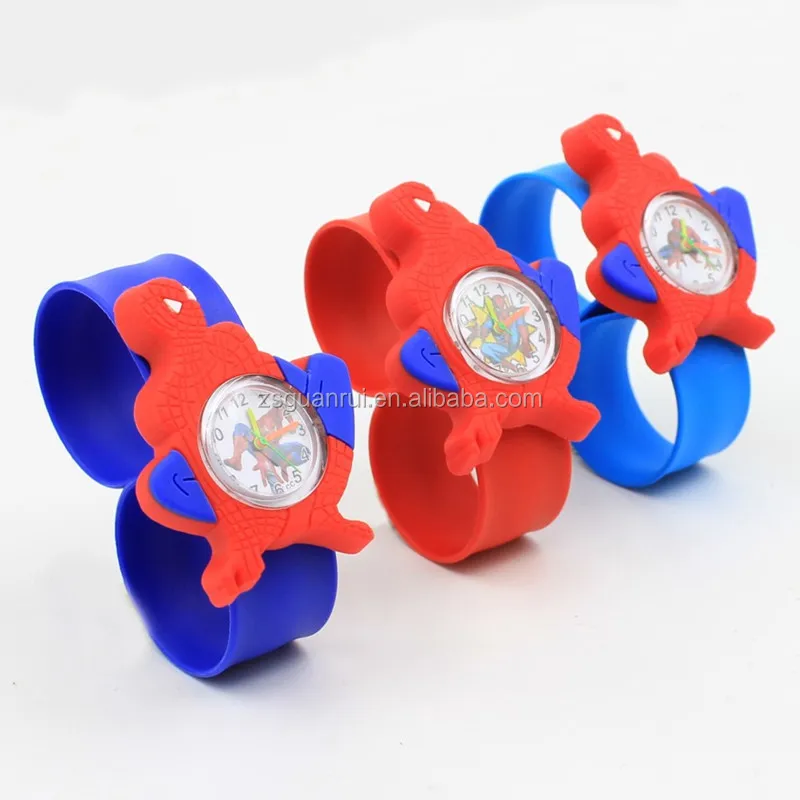 Wholesale Cheap 2017 China Factory New Fashion OEM Digital Smart Silicone Slap Wrist Watch For Kids With Your Own Design