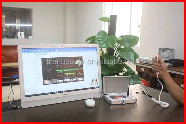 Mini Size Portable Original Software Quantum Resonance Magnetic Analyzer Health