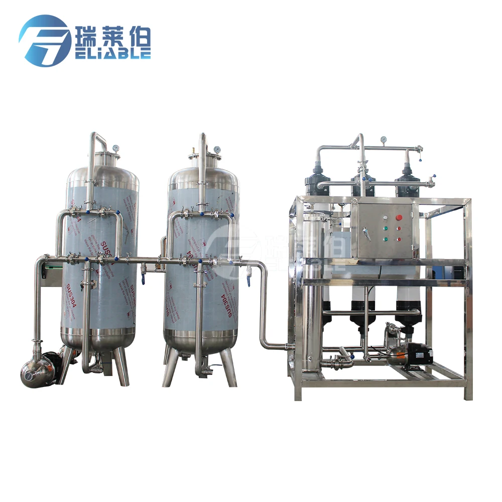 High efficiency portable demineralized water treatment plant performance drinking water treatment machine with price
