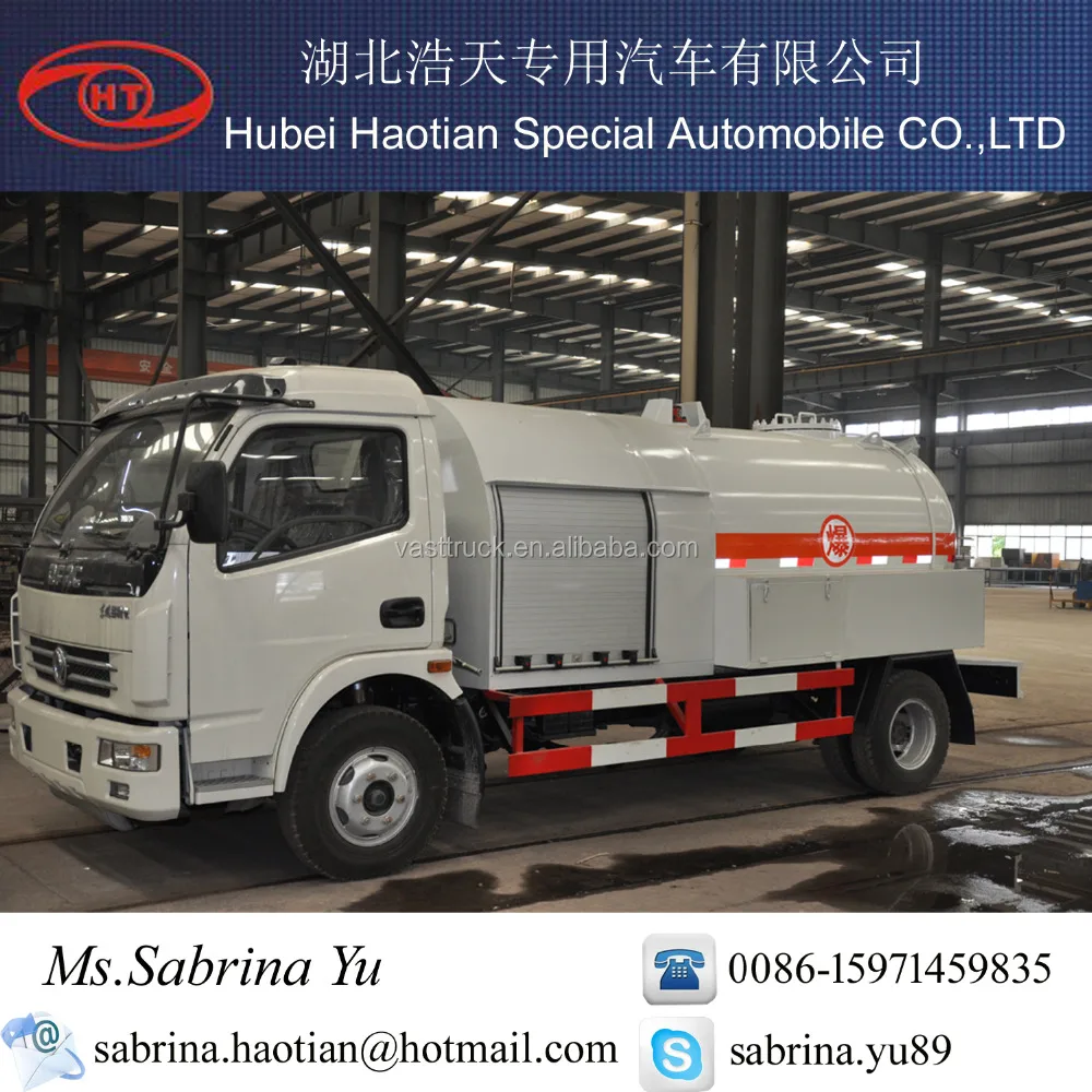 Chinese mini LPG 5ton delivery truck,Liquefied Gas Tanker truck