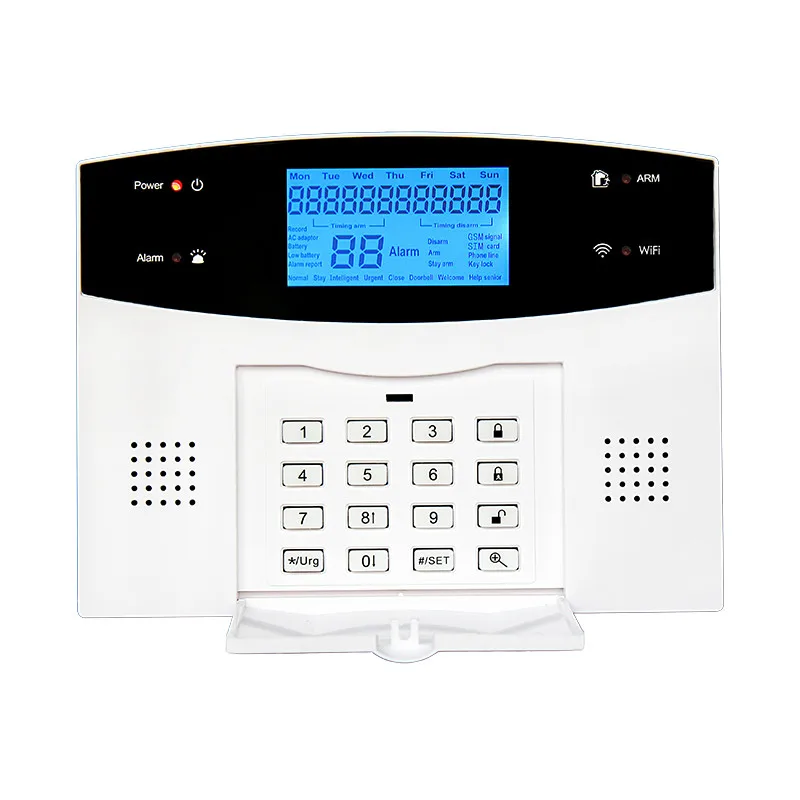 2023  Hot Sales 433MHz Intelligent Home Wifi+GSM+PSTN Security Alarm Anti Theft