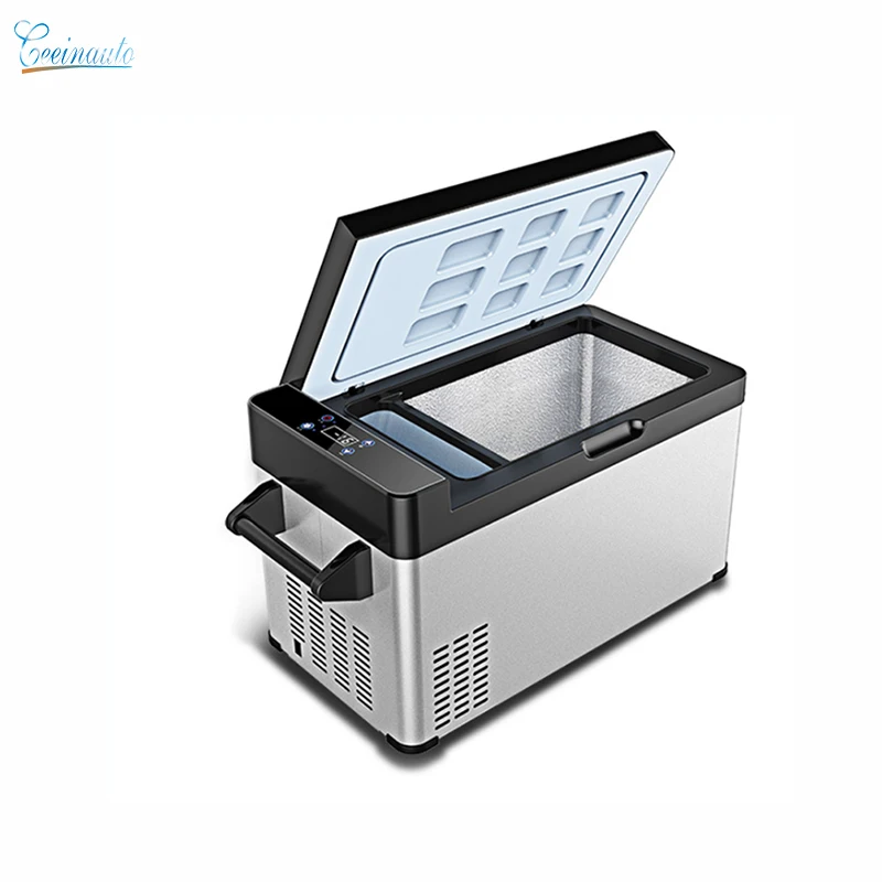 CeeinAuto Big Capacity Cooler In-Car Refrigerator APP Car Fridge DC12V/24V Camping Freezer