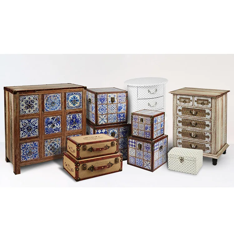 Китайская Фабрика ручной работы, оптовая продажа, Деревянный винтажный домашний декор