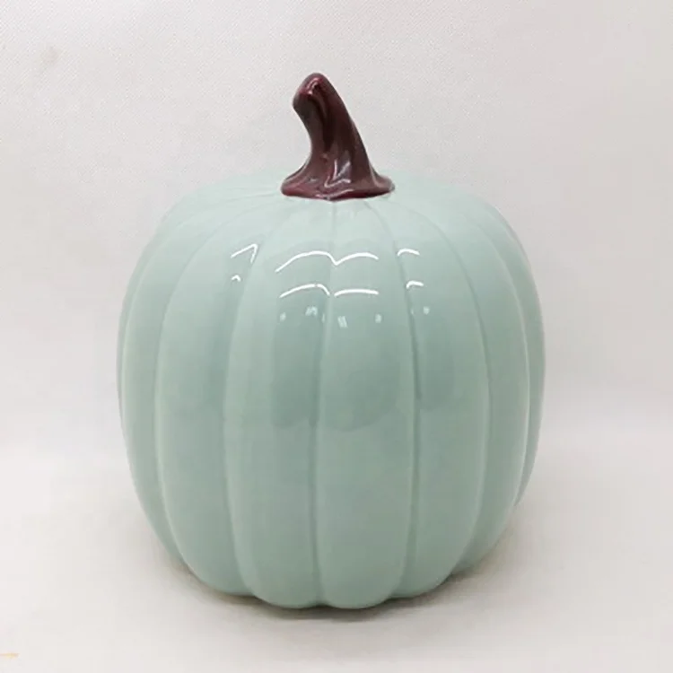 Персонализированные декоративные керамические праздничные украшения с изображением тыквы