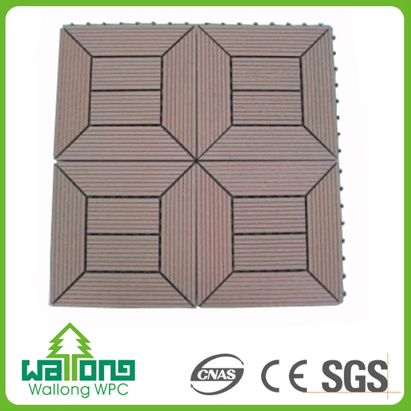 High quality no pollution high plasticity wpc wood design ceramic floor tile