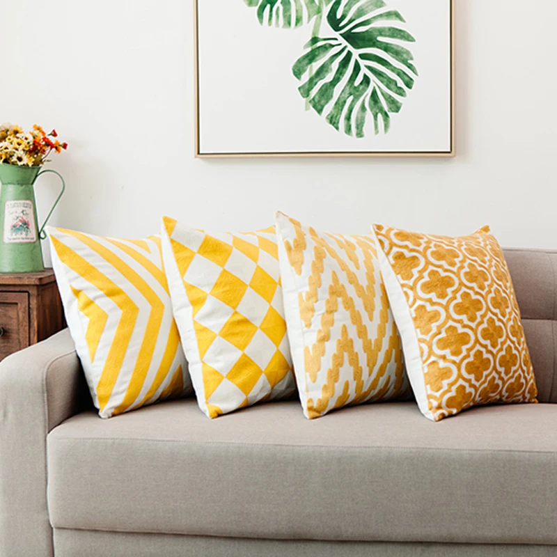Wholesale Northern Europe Style Embroidery Cushion Covers